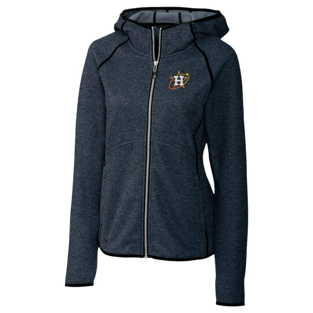 Houston Astros Cutter & Buck Women's City Connect Mainsail Full-Zip Hooded Jacket - MLB Jackets