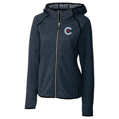 Chicago Cubs Cutter & Buck Women's City Connect Mainsail Full-Zip Hooded Jacket - MLB Jackets