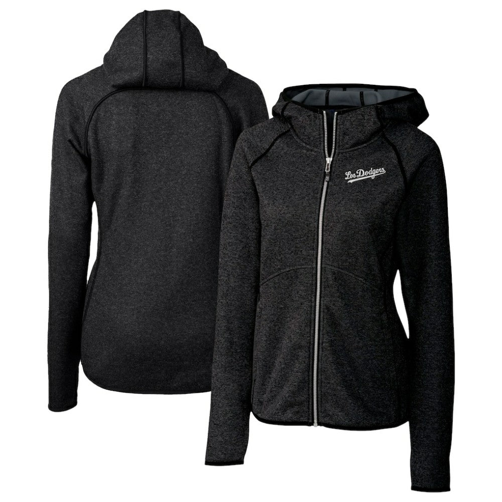 Los Angeles Dodgers Cutter & Buck Women's City Connect Mainsail Full-Zip Hooded Jacket - MLB Jackets