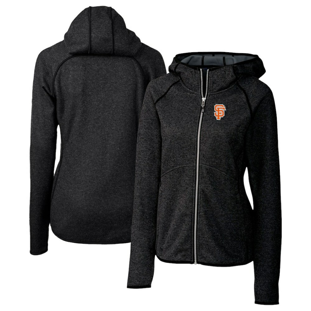 San Francisco Giants Cutter & Buck Women's City Connect Mainsail Full-Zip Hooded Jacket - MLB Jackets