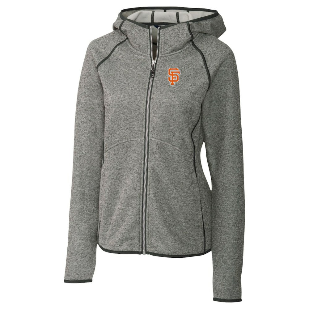 San Francisco Giants Cutter & Buck Women's City Connect Mainsail Full-Zip Hooded Jacket - MLB Jackets