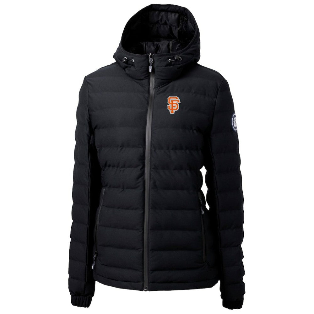 San Francisco Giants Cutter & Buck Women's City Connect Mission Ridge Repreve Eco Insulated Full-Zip Puffer Jacket - MLB Jackets