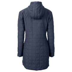 Chicago Cubs Cutter & Buck Women's City Connect Rainier PrimaLoft Eco Insulated Hooded Long Coat - MLB