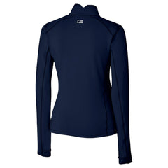 Chicago Cubs Cutter & Buck Women's City Connect Traverse Stretch Quarter-Zip Pullover Top - MLB Pullover