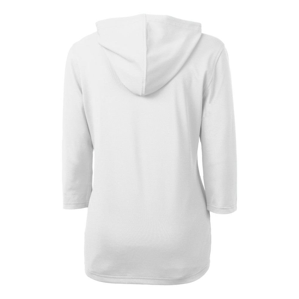 Chicago Cubs Cutter & Buck Women's City Connect Virtue Eco Pique Recycled Half-Zip Pullover Hoodie - MLB Hoodies