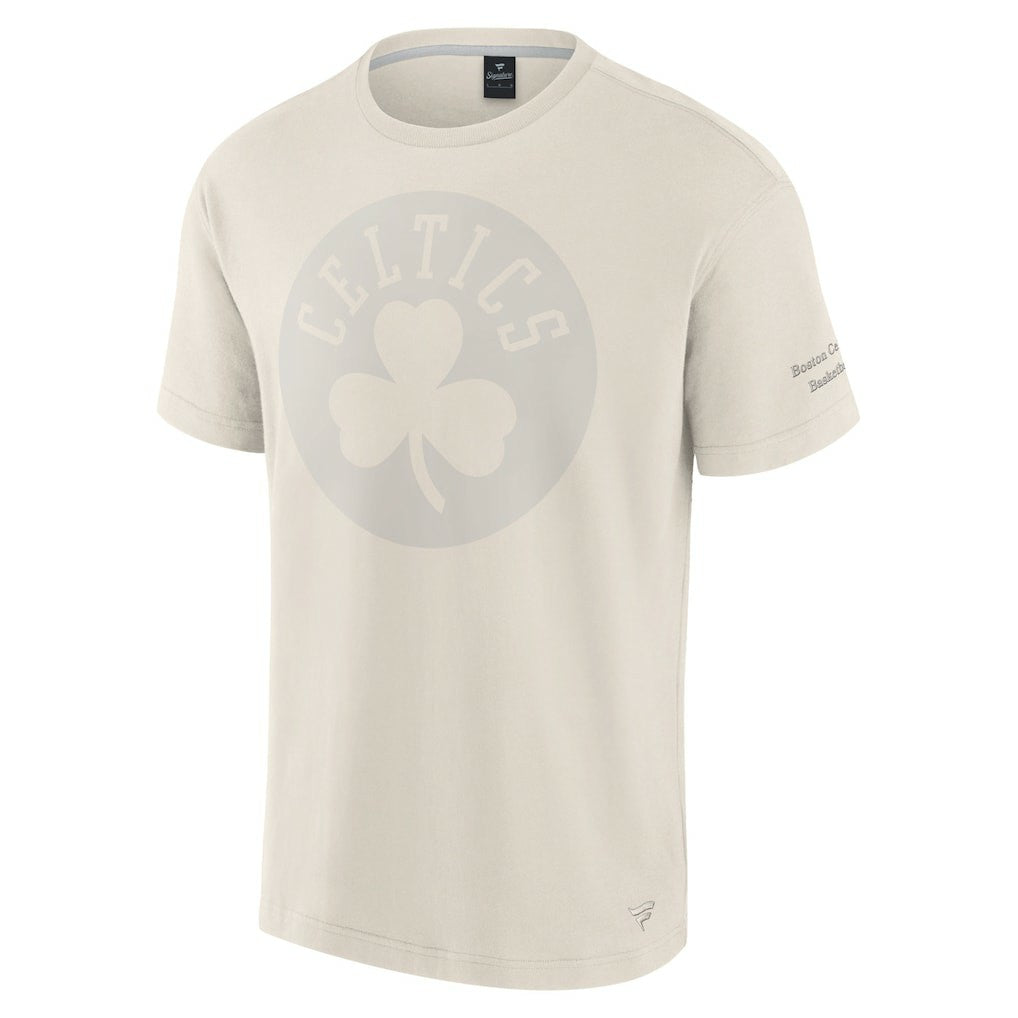 Cream Boston Celtics Elements Iconic T-Shirt | NBA
