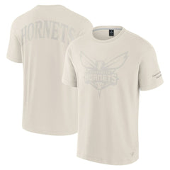 Cream Charlotte Hornets Elements Iconic T-Shirt | NBA