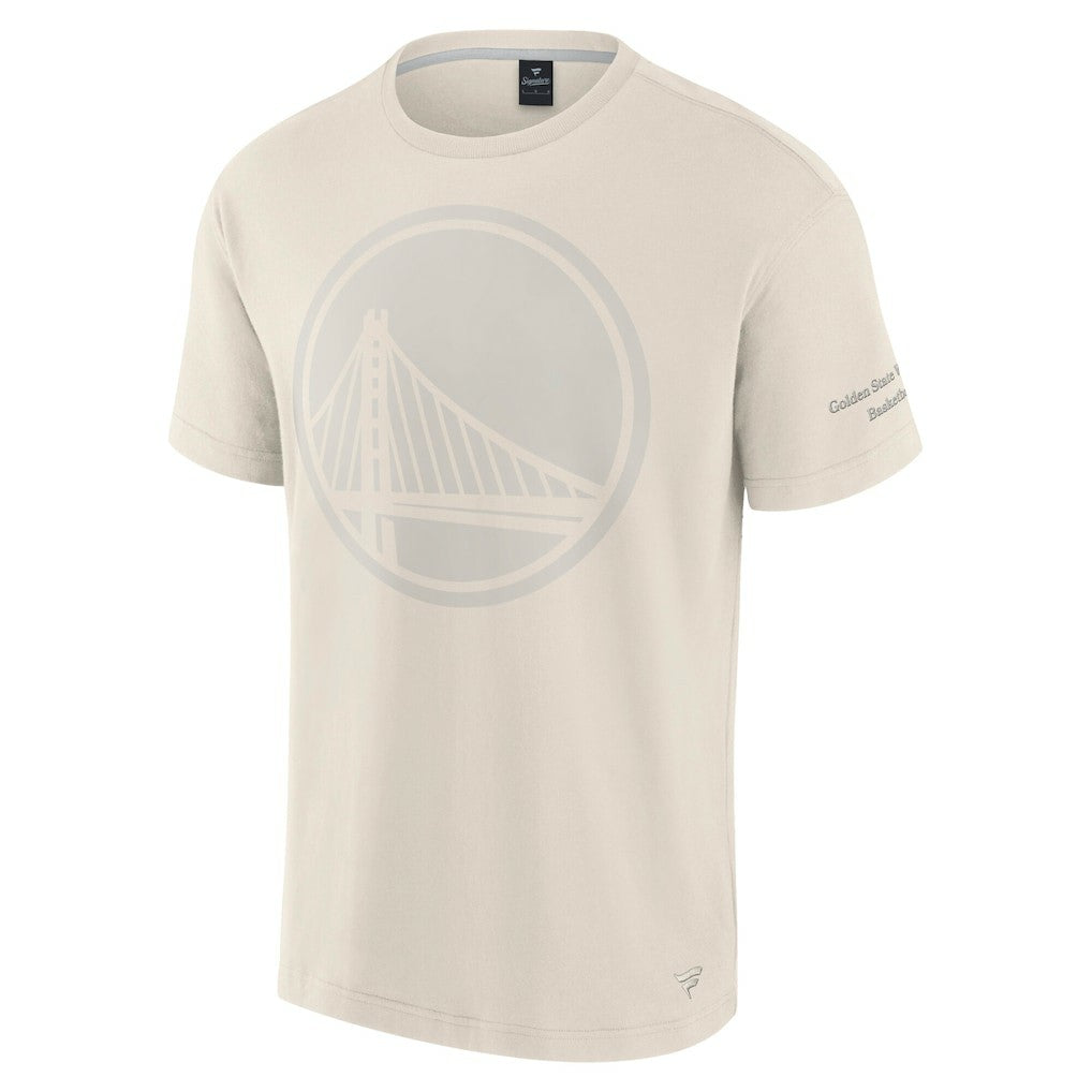 Cream Golden State Warriors Elements Iconic T-Shirt sale | NBA