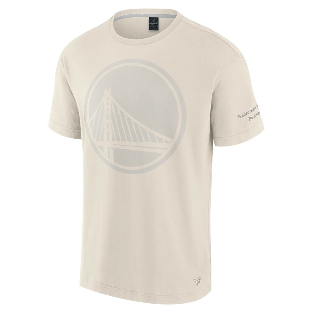 Cream Golden State Warriors Elements Iconic T-Shirt sale | NBA