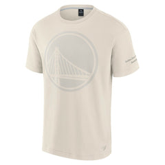 Cream Golden State Warriors Elements Iconic T-Shirt sale | NBA
