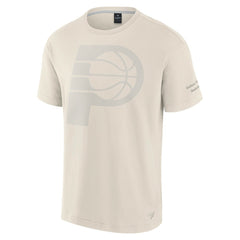 Cream Indiana Pacers Elements Iconic T-Shirt | NBA