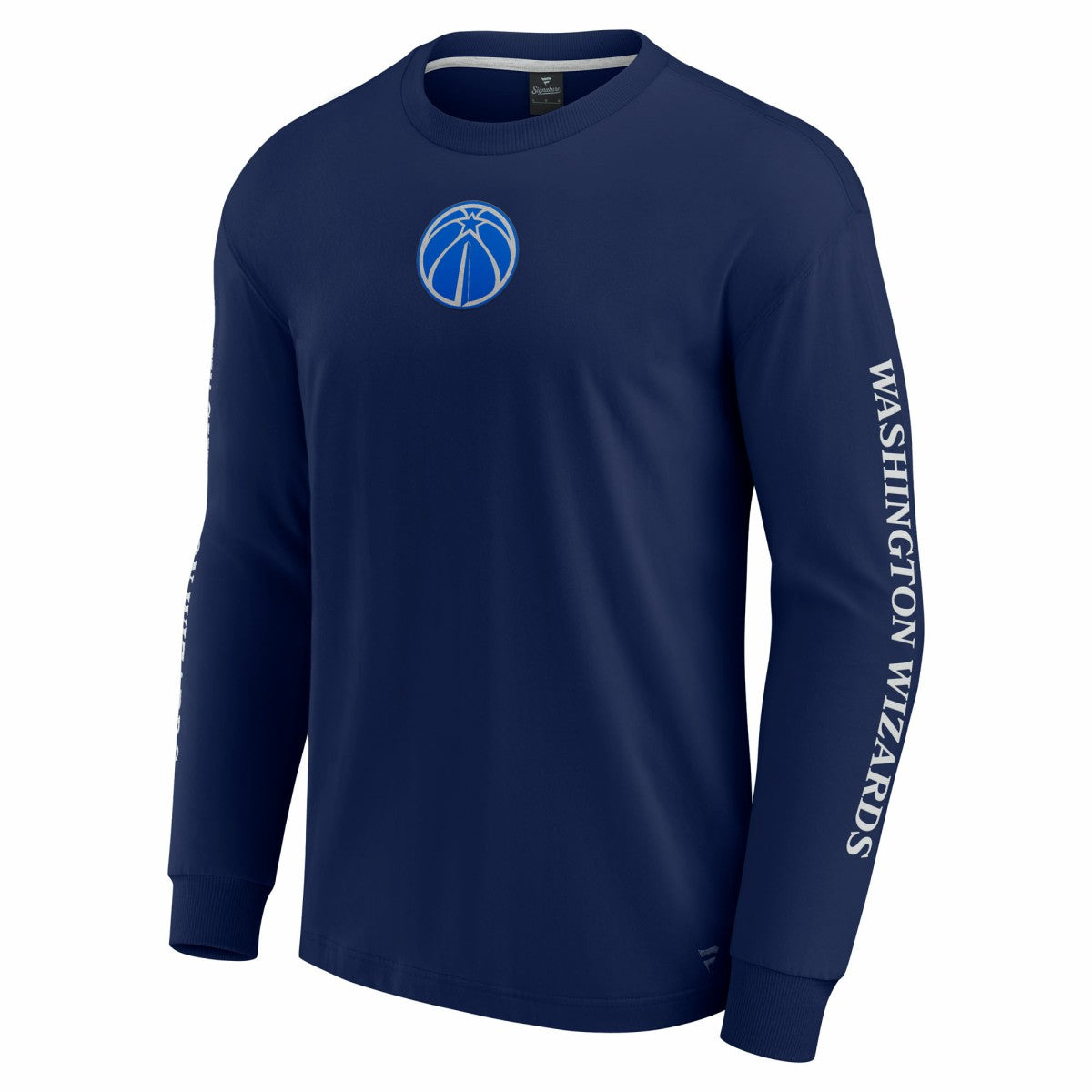 Navy Washington Wizards Elements Strive Long Sleeve T-Shirt  | NBA