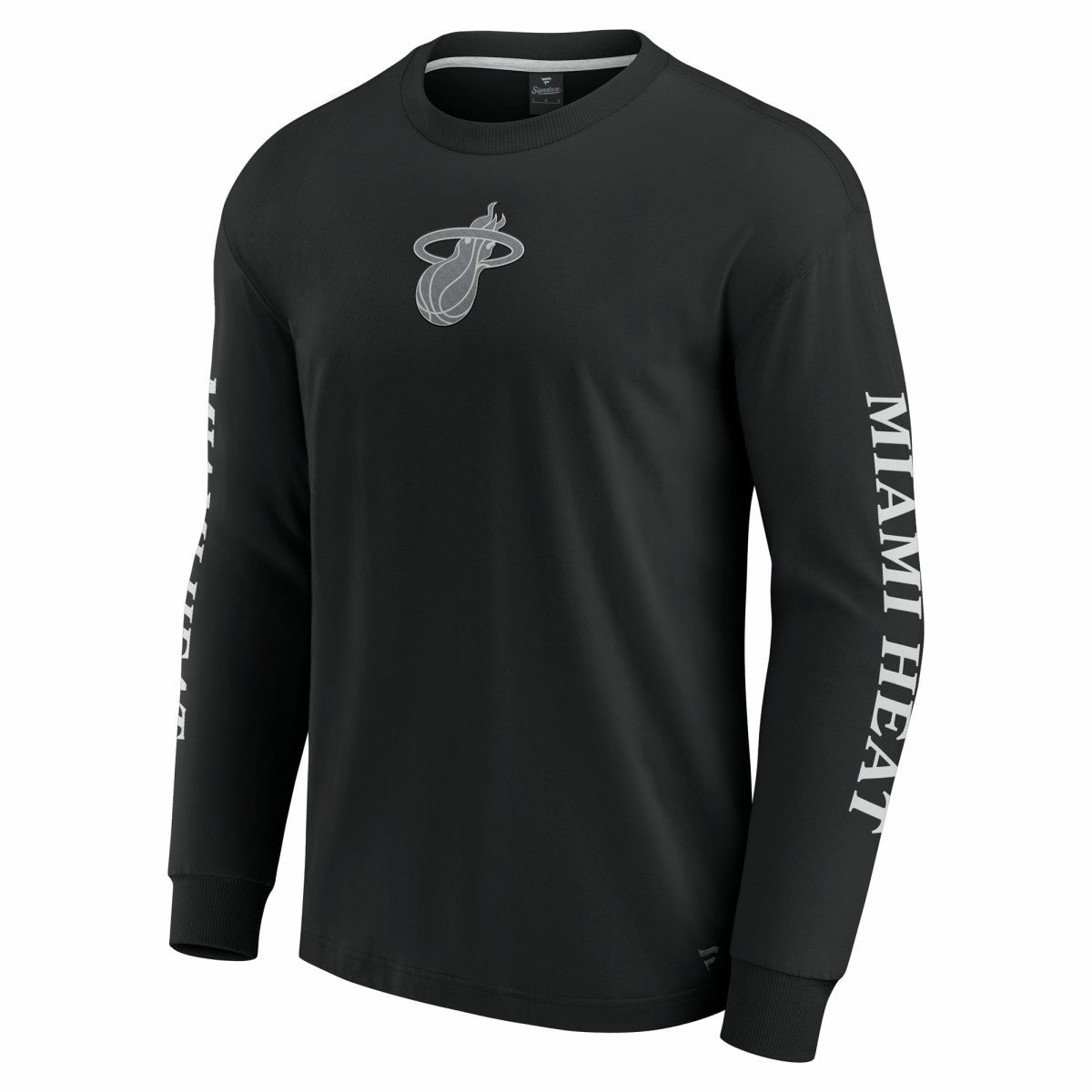 Black Miami Heat Elements Strive Long Sleeve T-Shirt  | NBA