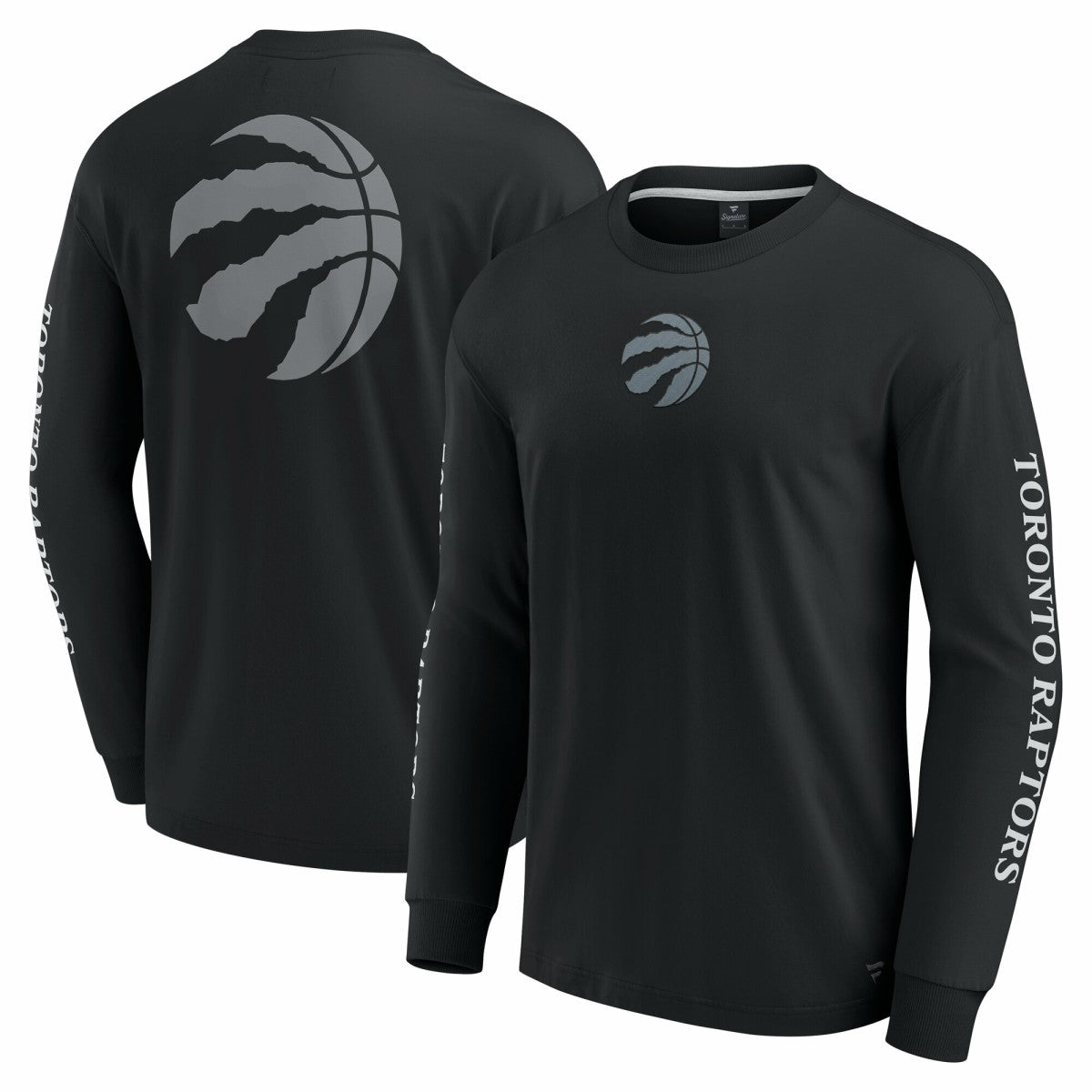 Black Toronto Raptors Elements Strive Long Sleeve T-Shirt  | NBA