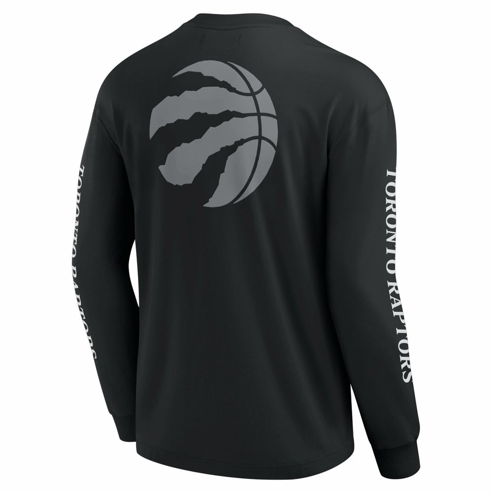 Black Toronto Raptors Elements Strive Long Sleeve T-Shirt  | NBA