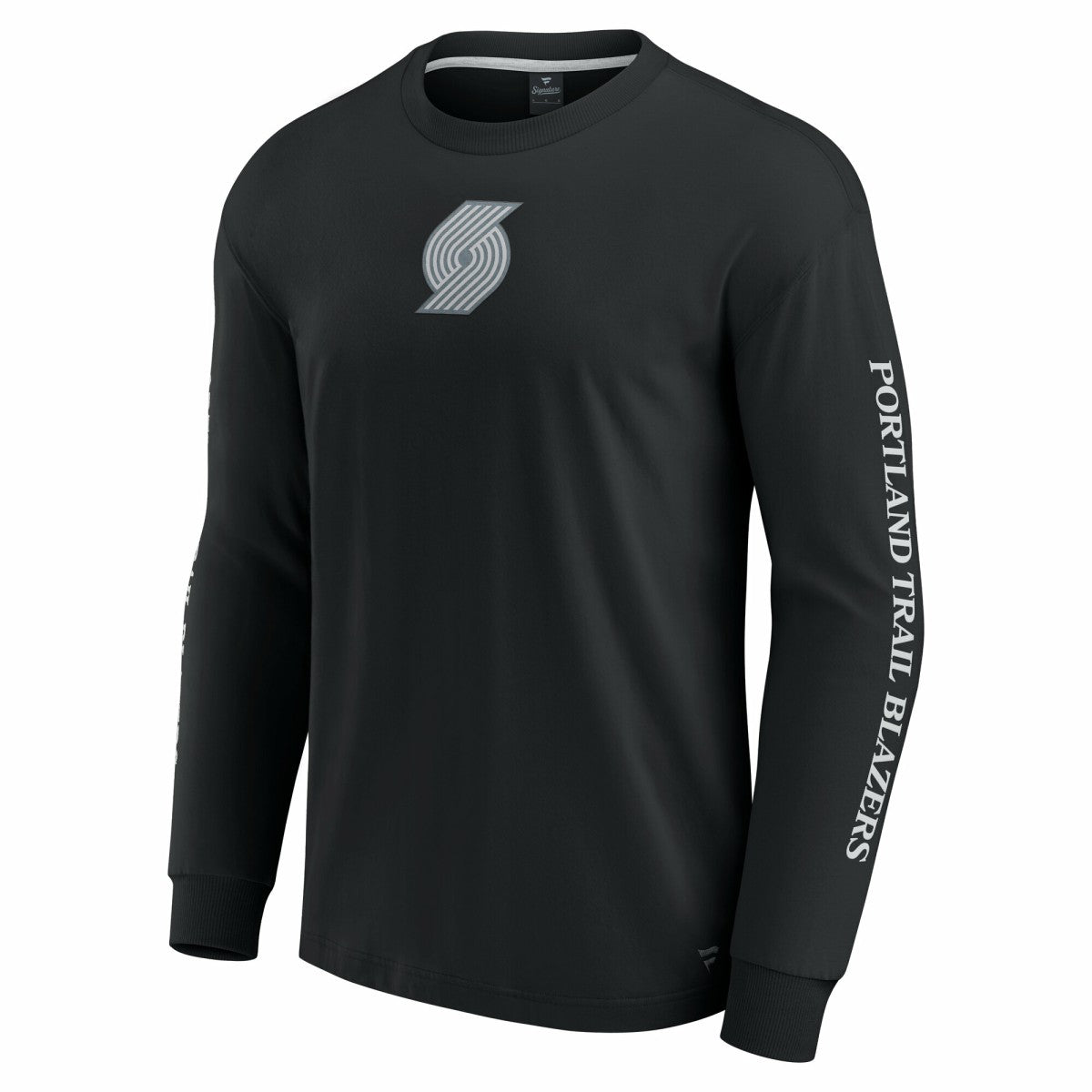 Black Portland Trail Blazers Elements Strive Long Sleeve T-Shirt  | NBA