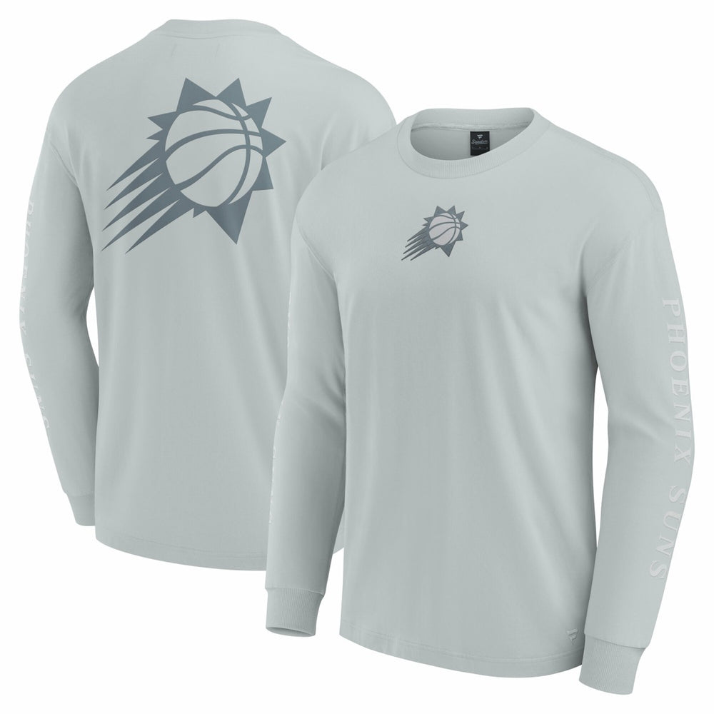 Gray Phoenix Suns Elements Strive Long Sleeve T-Shirt  | NBA