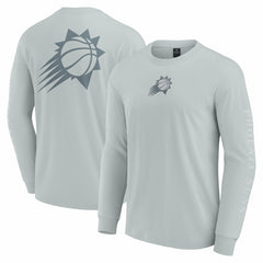 Gray Phoenix Suns Elements Strive Long Sleeve T-Shirt  | NBA