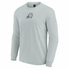 Gray Phoenix Suns Elements Strive Long Sleeve T-Shirt  | NBA