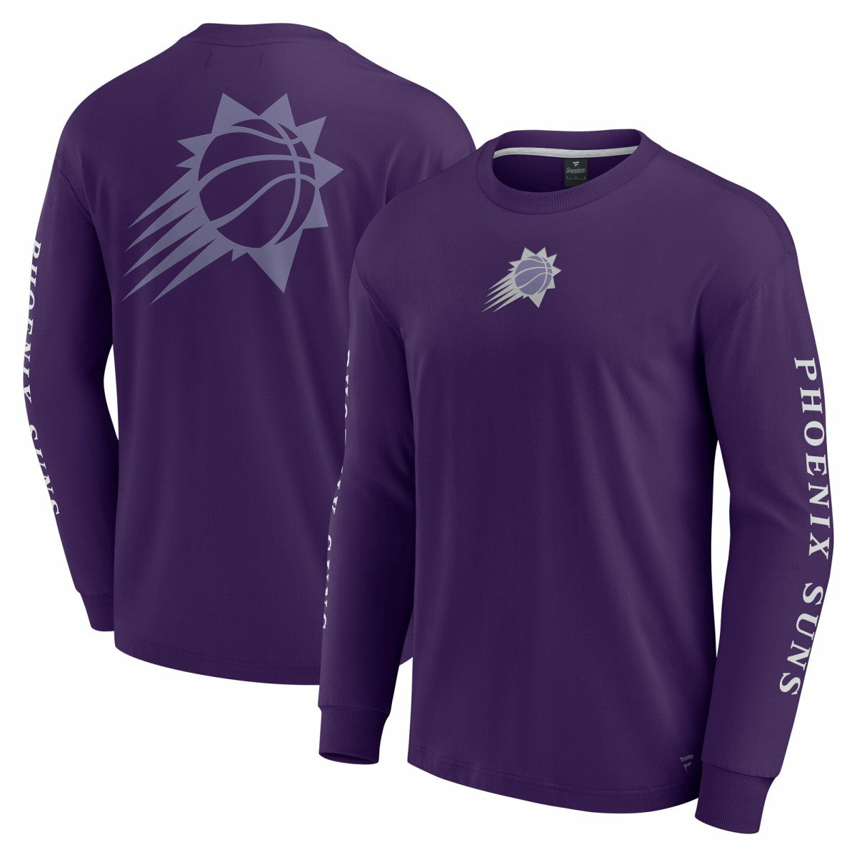 Purple Phoenix Suns Elements Strive Long Sleeve T-Shirt  | NBA