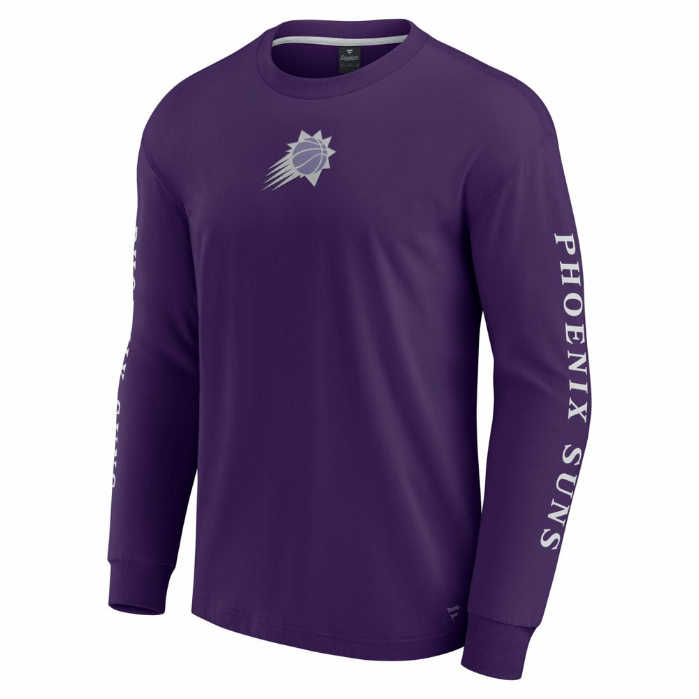 Purple Phoenix Suns Elements Strive Long Sleeve T-Shirt  | NBA