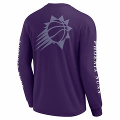 Purple Phoenix Suns Elements Strive Long Sleeve T-Shirt  | NBA