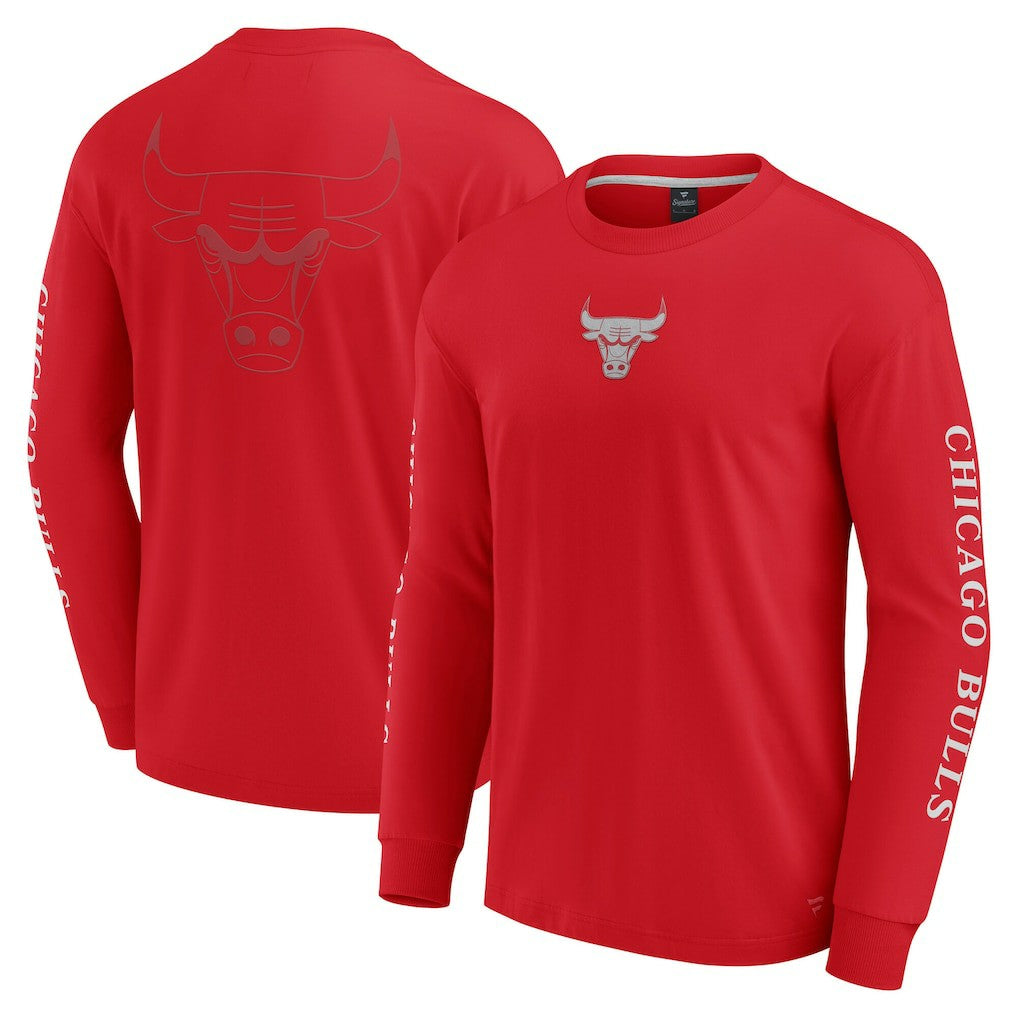 Red Chicago Bulls Elements Strive Long Sleeve T-Shirt  sale | NBA