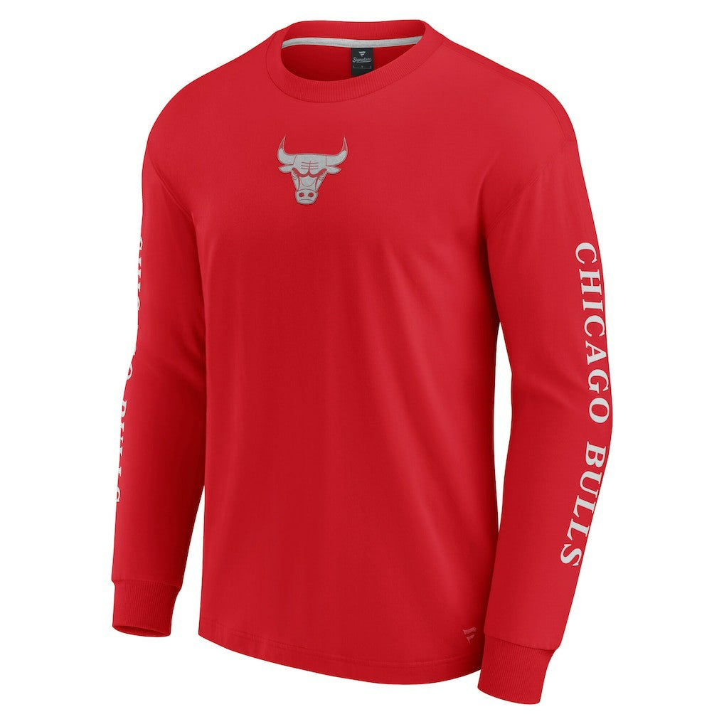 Red Chicago Bulls Elements Strive Long Sleeve T-Shirt  sale | NBA