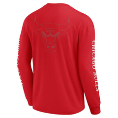 Red Chicago Bulls Elements Strive Long Sleeve T-Shirt  sale | NBA