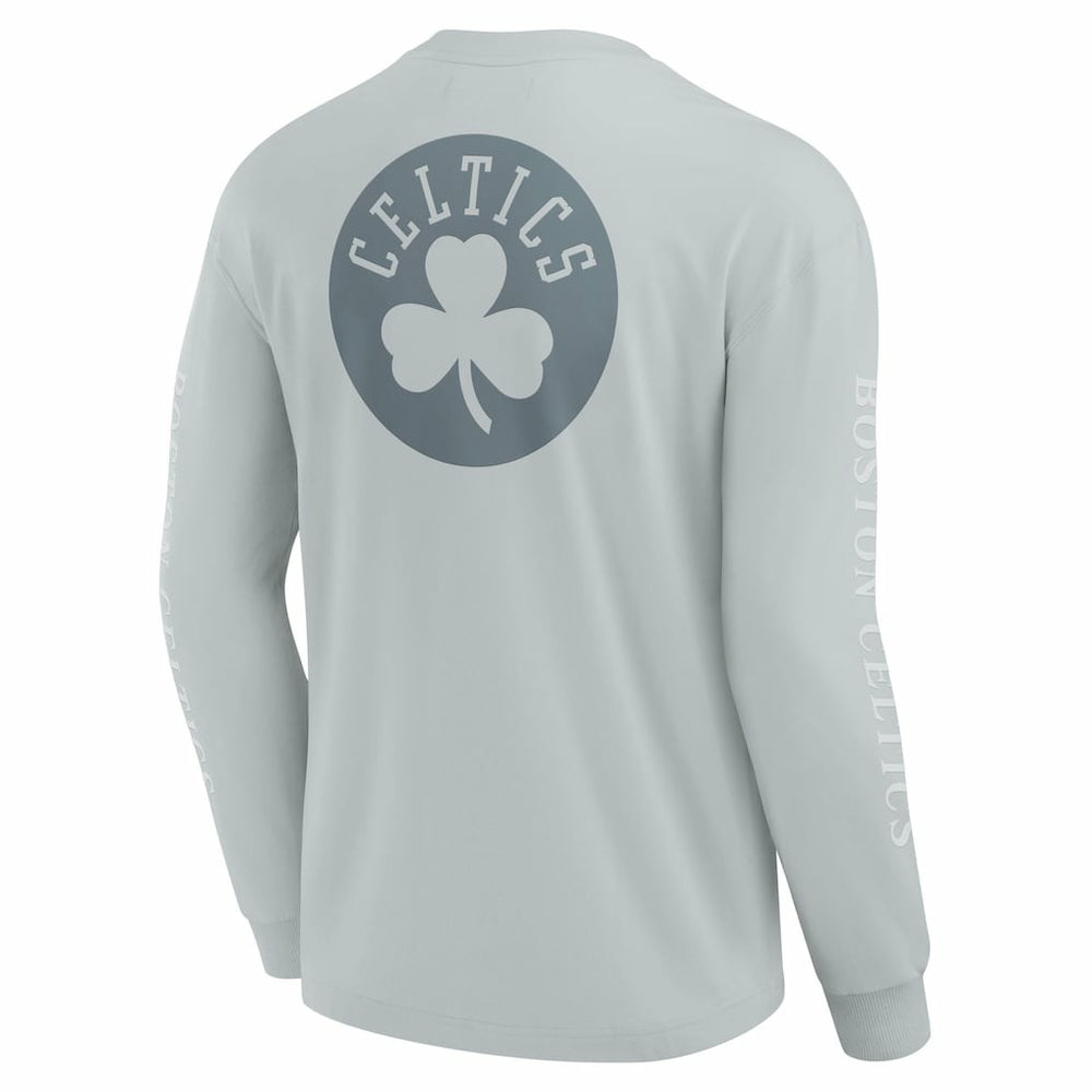 Gray Boston Celtics Elements Strive Long Sleeve T-Shirt  | NBA
