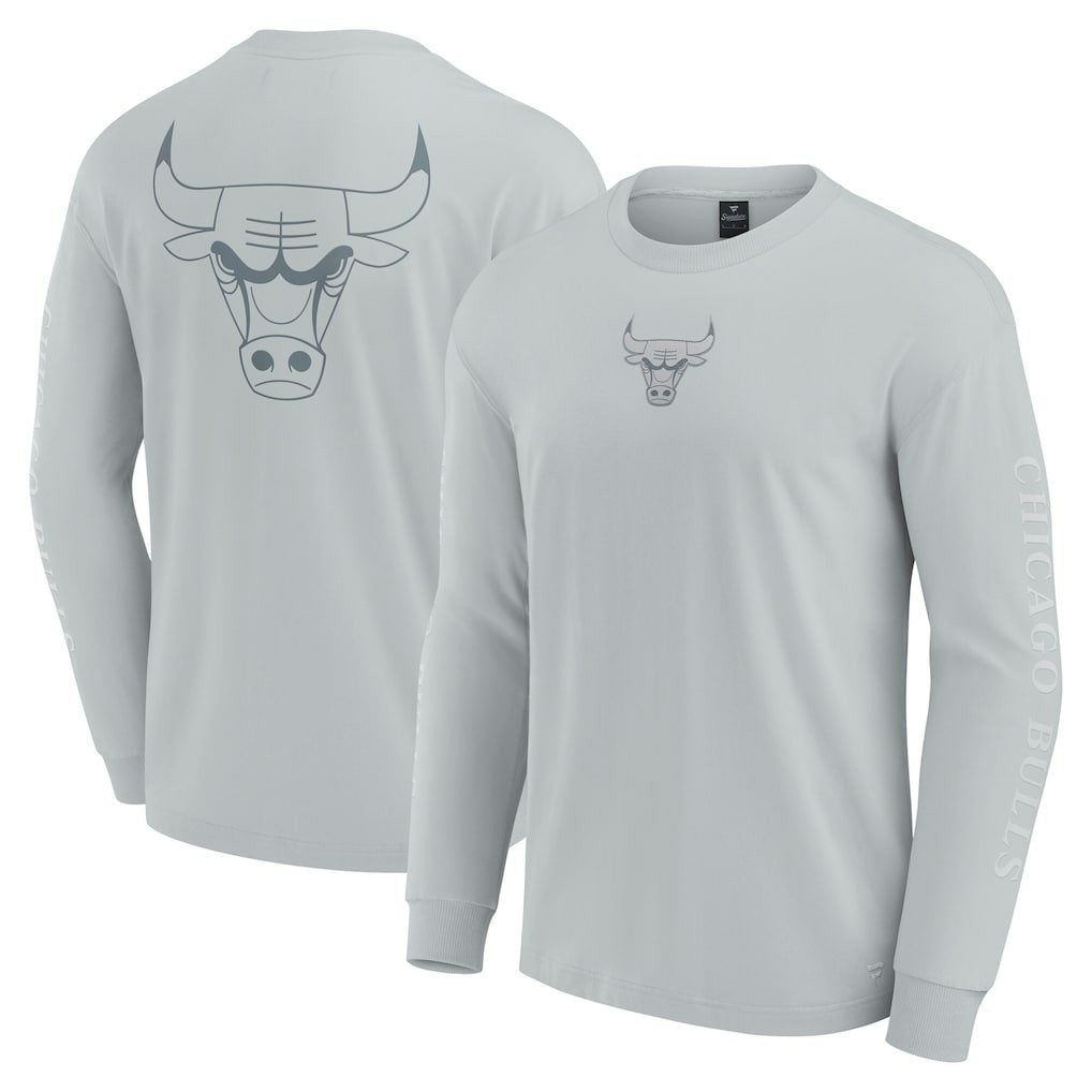 Gray Chicago Bulls Elements Strive Long Sleeve T-Shirt  sale | NBA