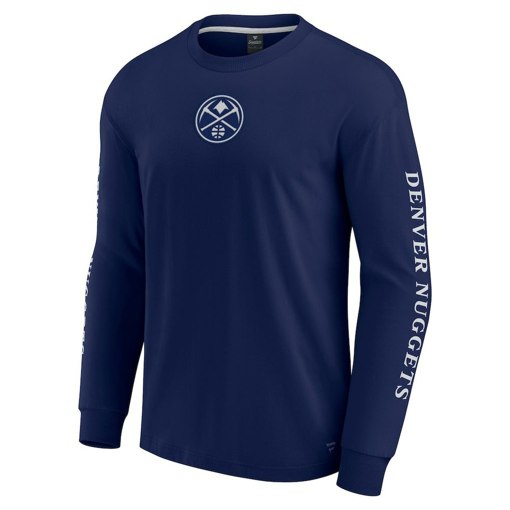 Navy Denver Nuggets Elements Strive Long Sleeve T-Shirt  sale | NBA