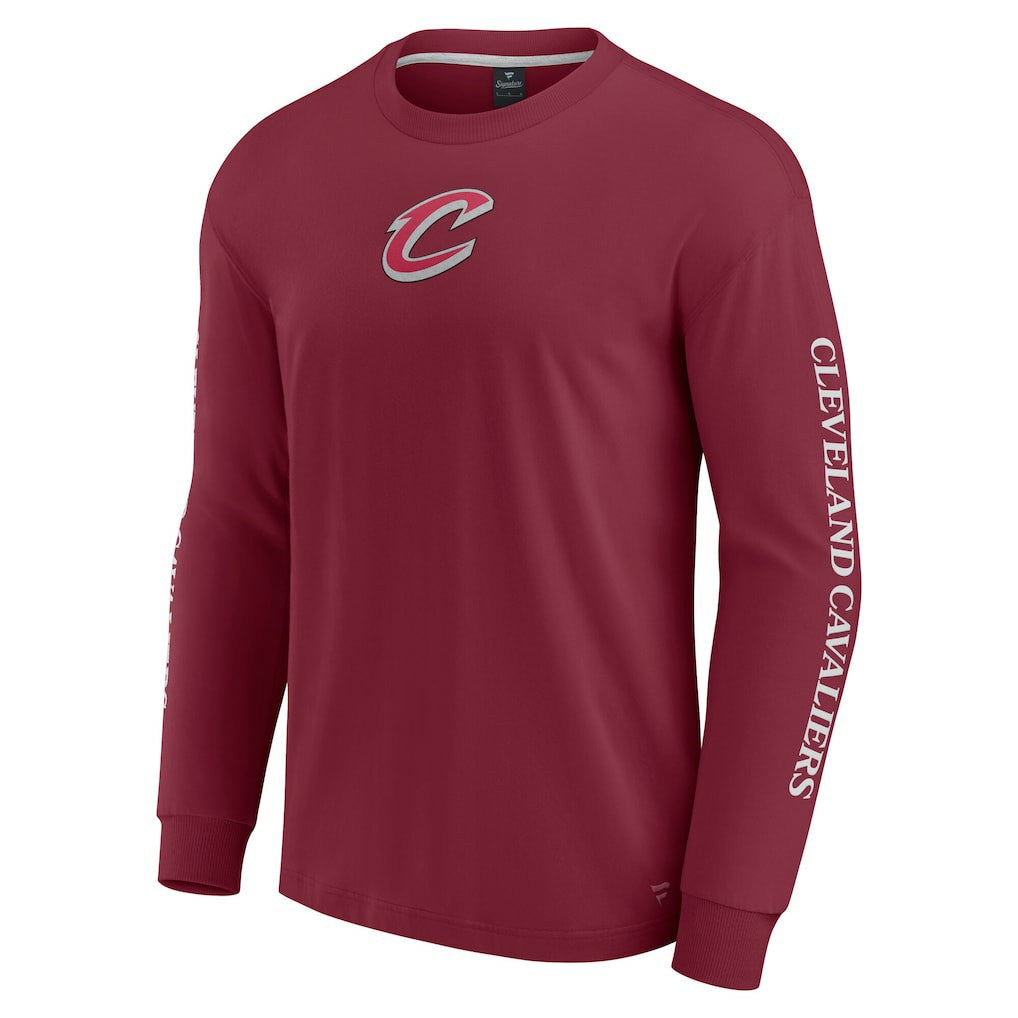 Wine Cleveland Cavaliers Elements Strive Long Sleeve T-Shirt  sale | NBA