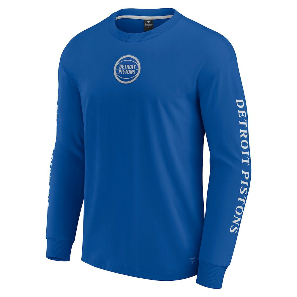 Blue Detroit Pistons Elements Strive Long Sleeve T-Shirt  sale | NBA