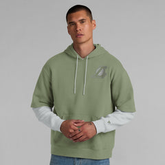 Olive Los Angeles Lakers Elements Sleek Pullover Hoodie | NBA