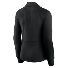 Black Boston Celtics Women's Elements Match Raglan Quarter-Zip Top | NBA