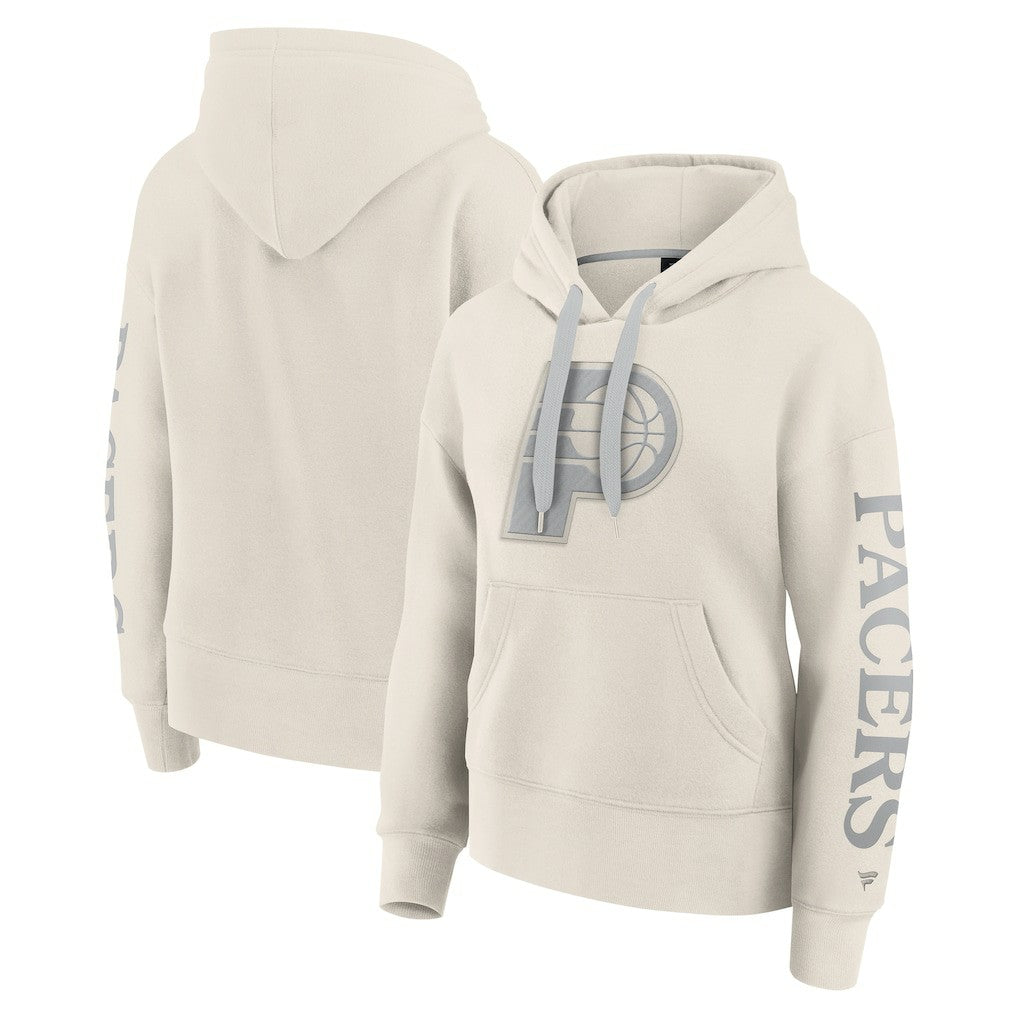 Cream Indiana Pacers Women's Elements Next Pullover Hoodie | NBA