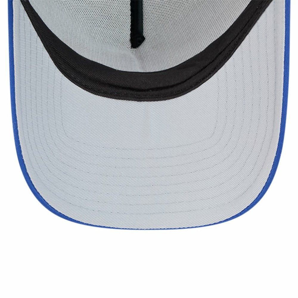 Atlanta Braves New Era Retro Wordmark 9FORTY A-Frame Trucker Adjustable Hat - MLB Hats