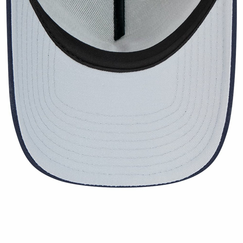 Houston Astros New Era Retro Wordmark 9FORTY A-Frame Trucker Adjustable Hat - MLB Hats