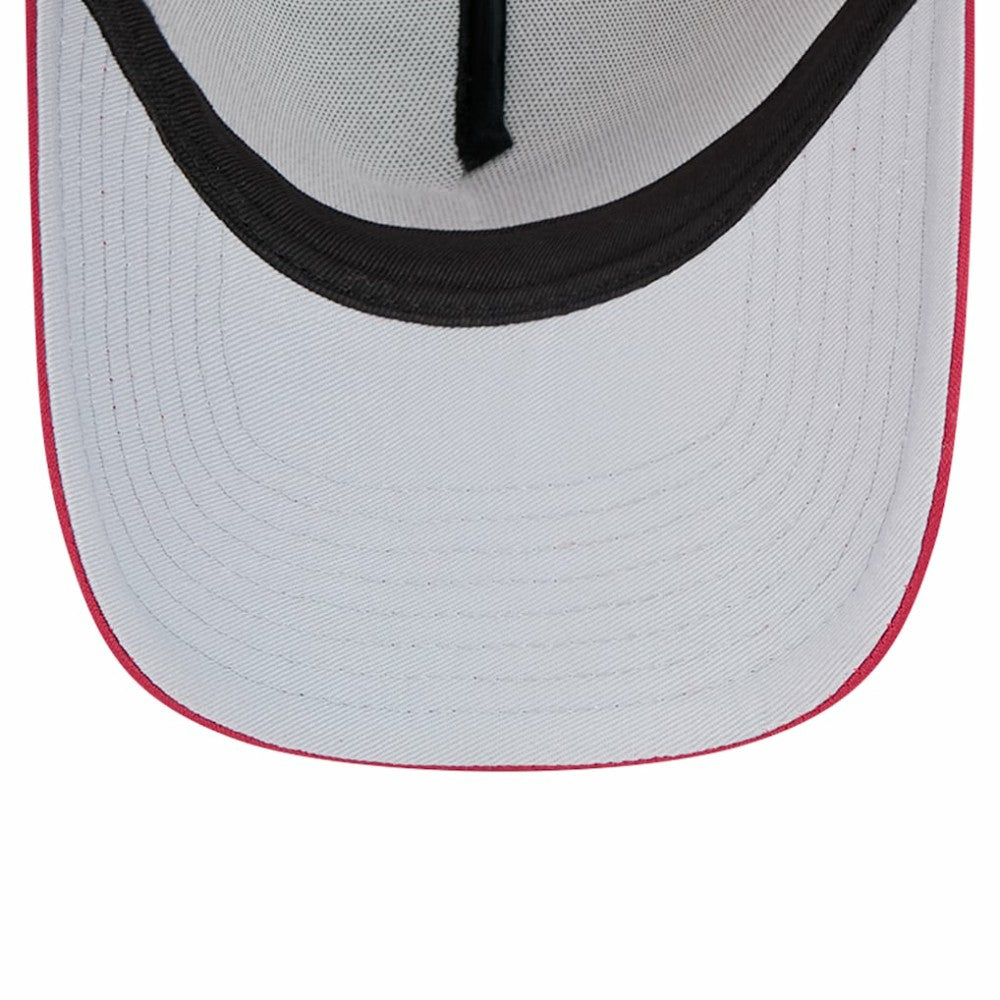Philadelphia Phillies New Era Retro Wordmark 9FORTY A-Frame Trucker Adjustable Hat - MLB Hats