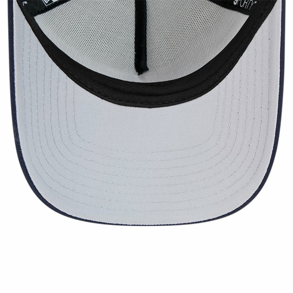 New York Yankees New Era Retro Wordmark 9FORTY A-Frame Trucker Adjustable Hat - MLB Hats