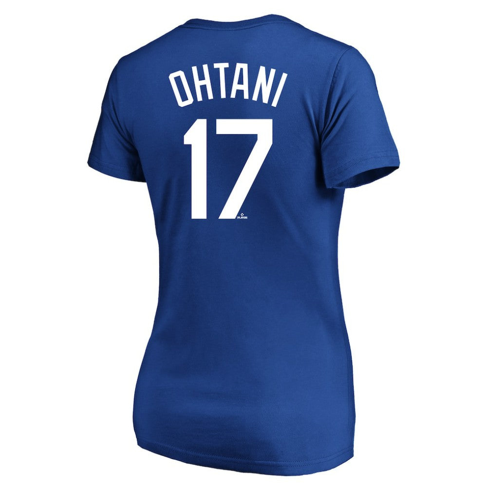 Shohei Ohtani Los Angeles Dodgers Fanatics Women's Plus Size Name & Number T-Shirt - MLB T-shirts