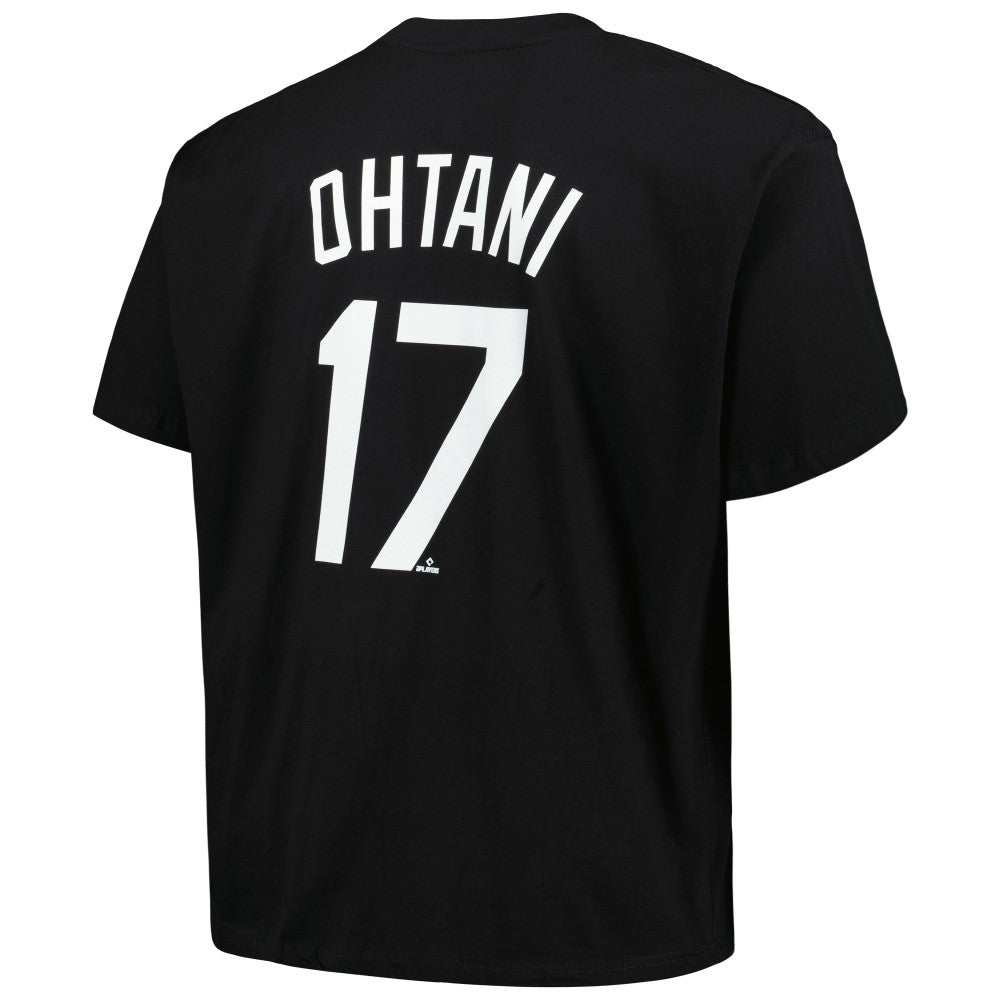 Shohei Ohtani Los Angeles Dodgers Profile Big & Tall Name & Number T-Shirt - MLB T-shirts