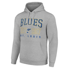 St. Louis Blues Starter Retro Graphic Pullover Hoodie -  NHL Hoodies