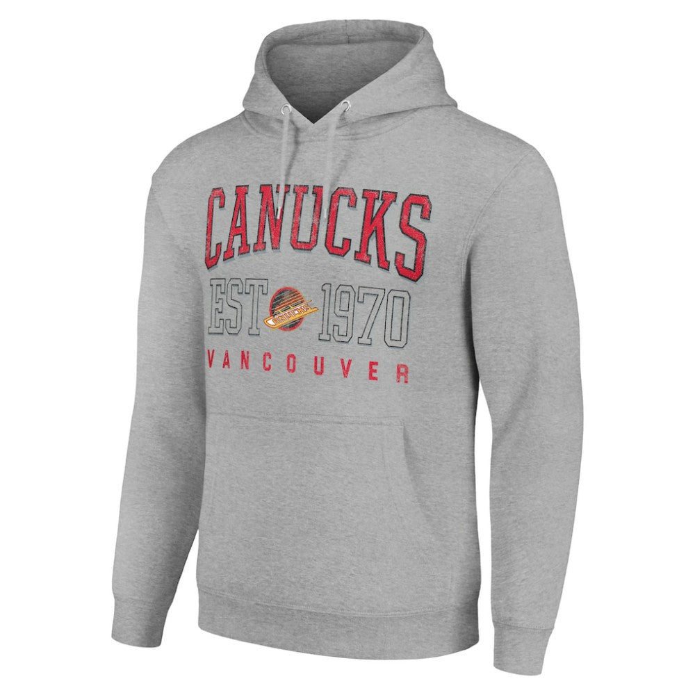 Vancouver Canucks Starter Retro Graphic Pullover Hoodie -  NHL Hoodies