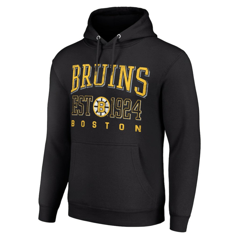 Boston Bruins Starter Retro Graphic Pullover Hoodie -  NHL Hoodies