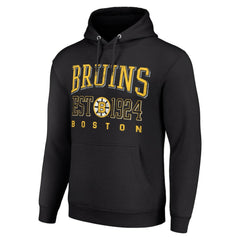 Boston Bruins Starter Retro Graphic Pullover Hoodie -  NHL Hoodies
