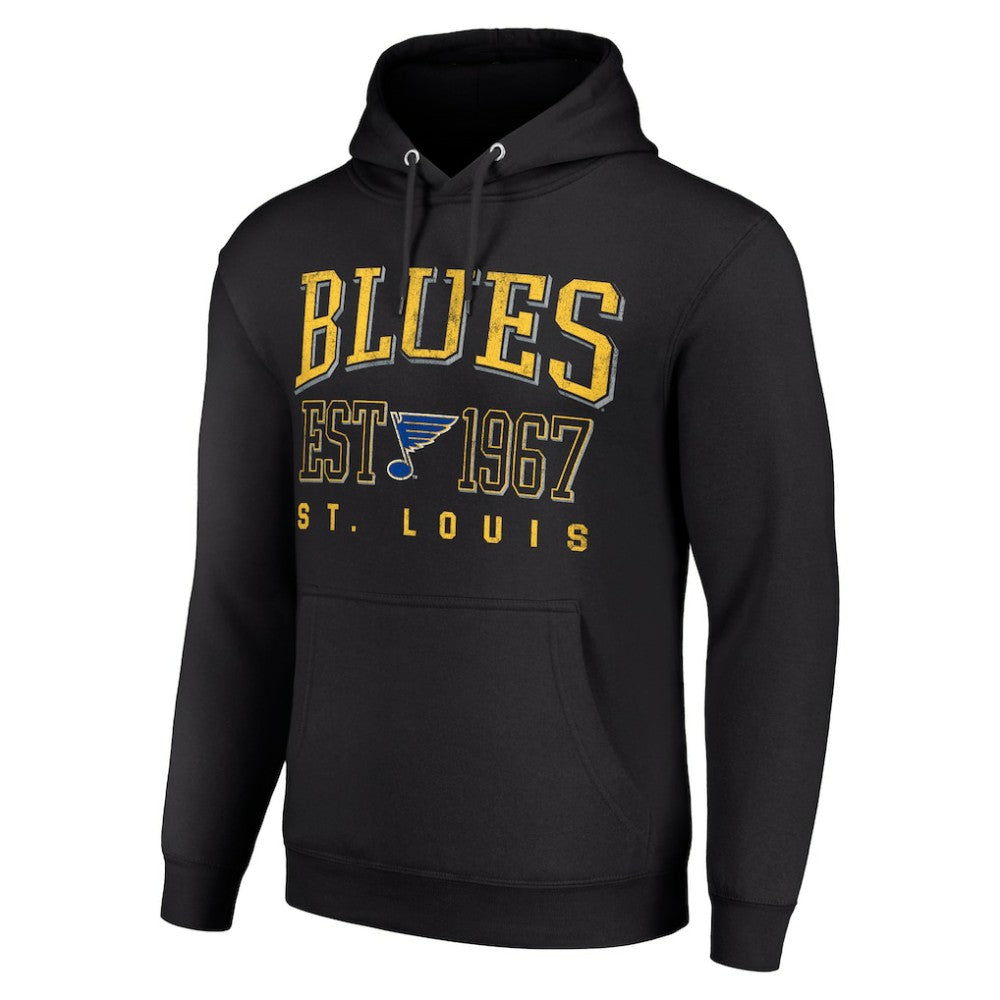 St. Louis Blues Starter Retro Graphic Pullover Hoodie -  NHL Hoodies