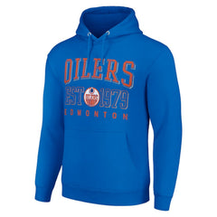 Edmonton Oilers Starter Retro Graphic Pullover Hoodie -  NHL Hoodies