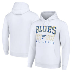 St. Louis Blues Starter Retro Graphic Pullover Hoodie -  NHL Hoodies